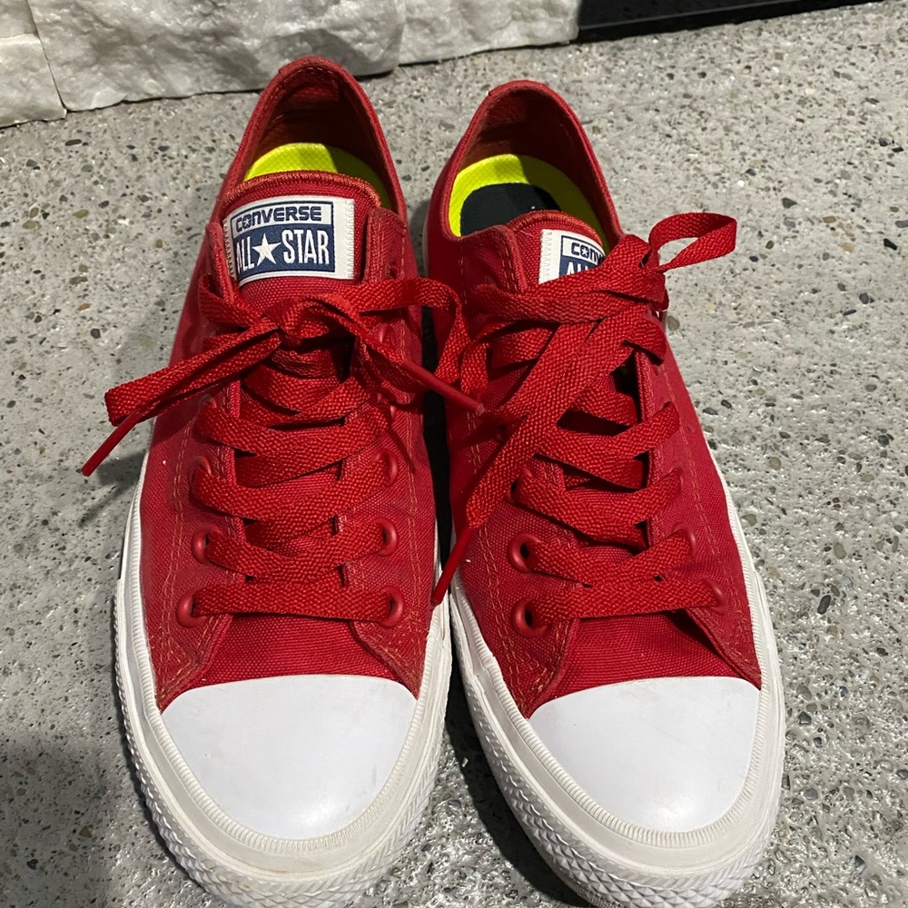 Red converse all star size men’s size 7